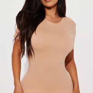 Fashion Nova Women’s Shapewear Top Size OS